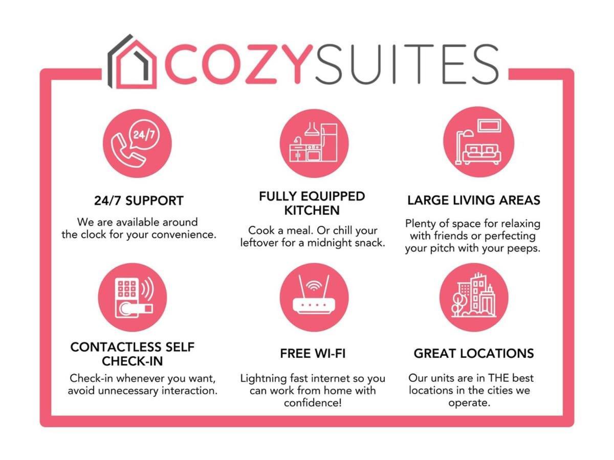 Modern Downtown Apartment 2Br 2Ba By Cozysuites Индианаполис Экстерьер фото